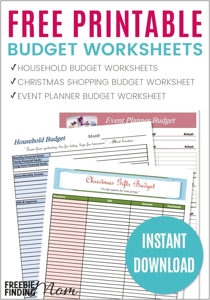 Free Printable Personal Monthly Budget Template Templates Resume 
