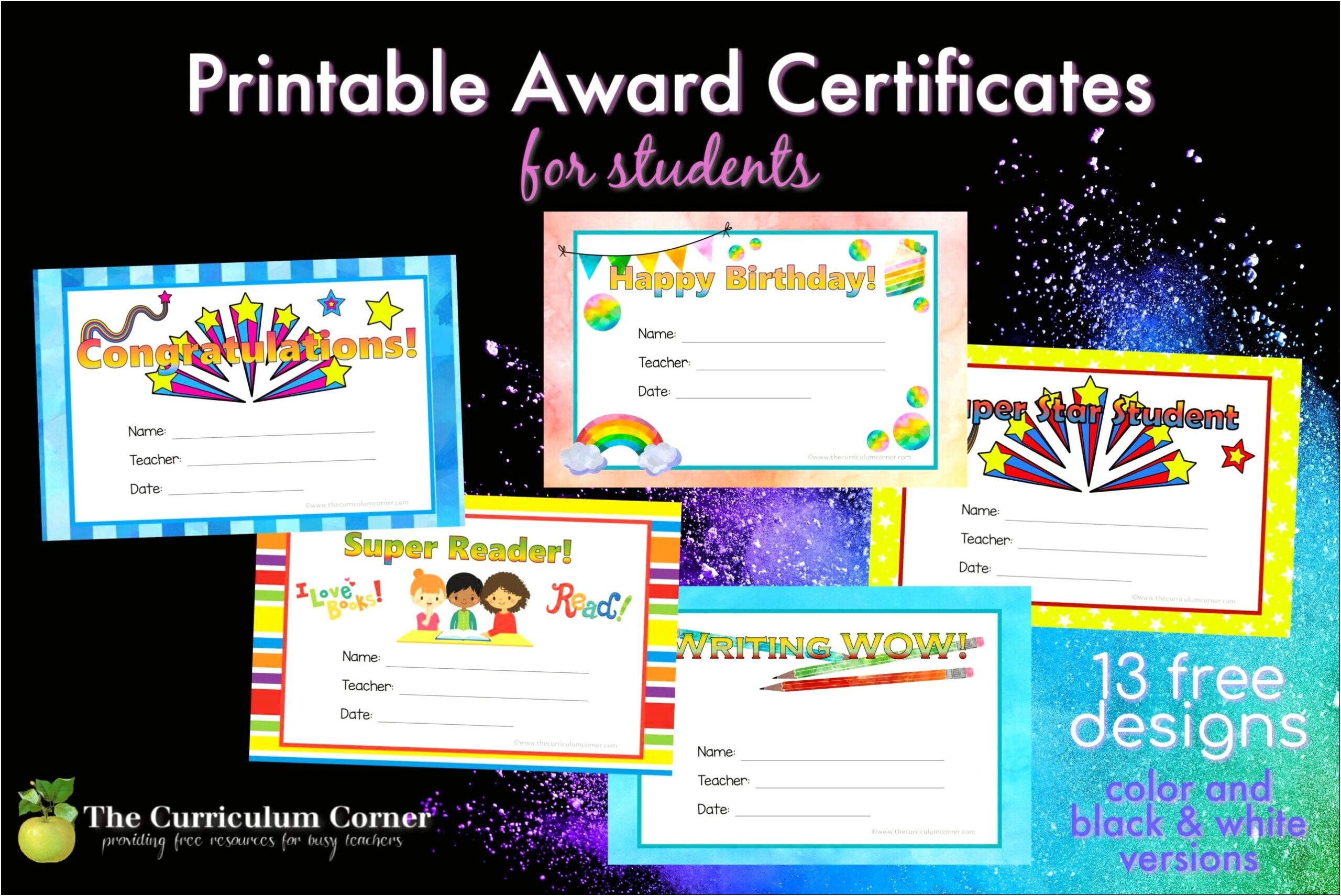 Free Printable School Certificate Templates And Awards