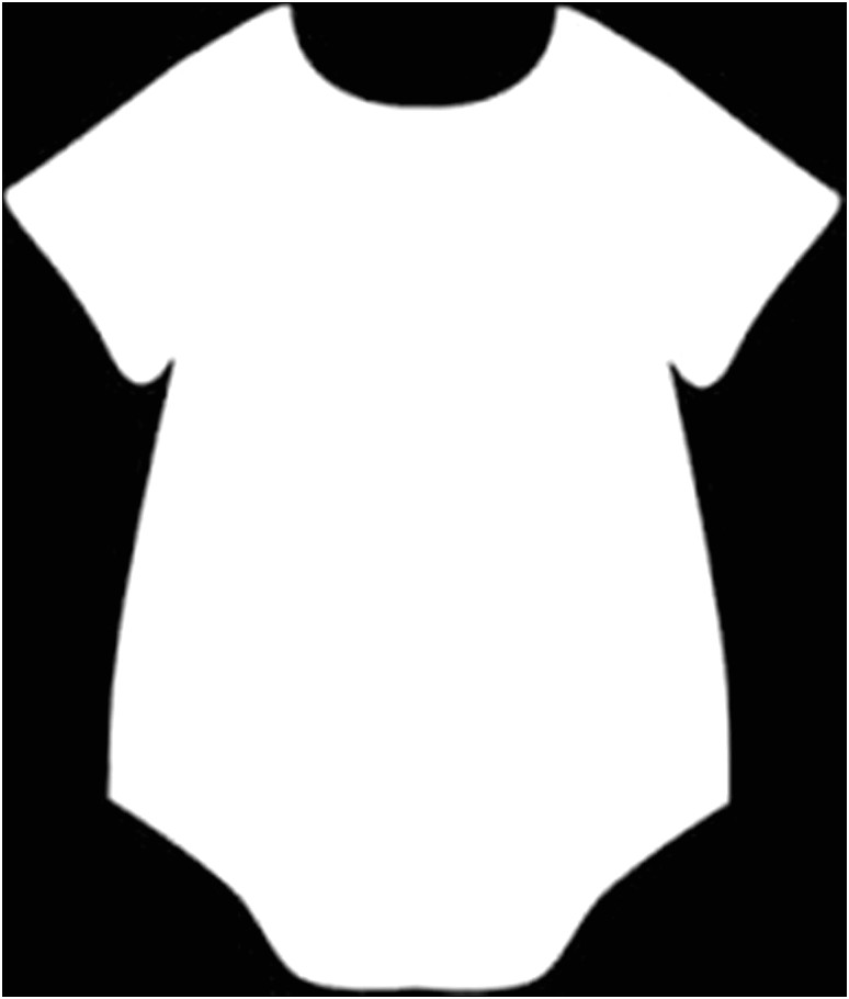 Free Printable Template Of Baby Shirt Favor Boxes