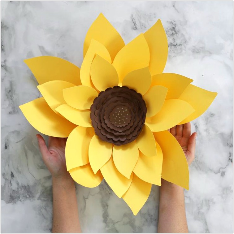 Free Printable Templates For Giant Paper Flowers