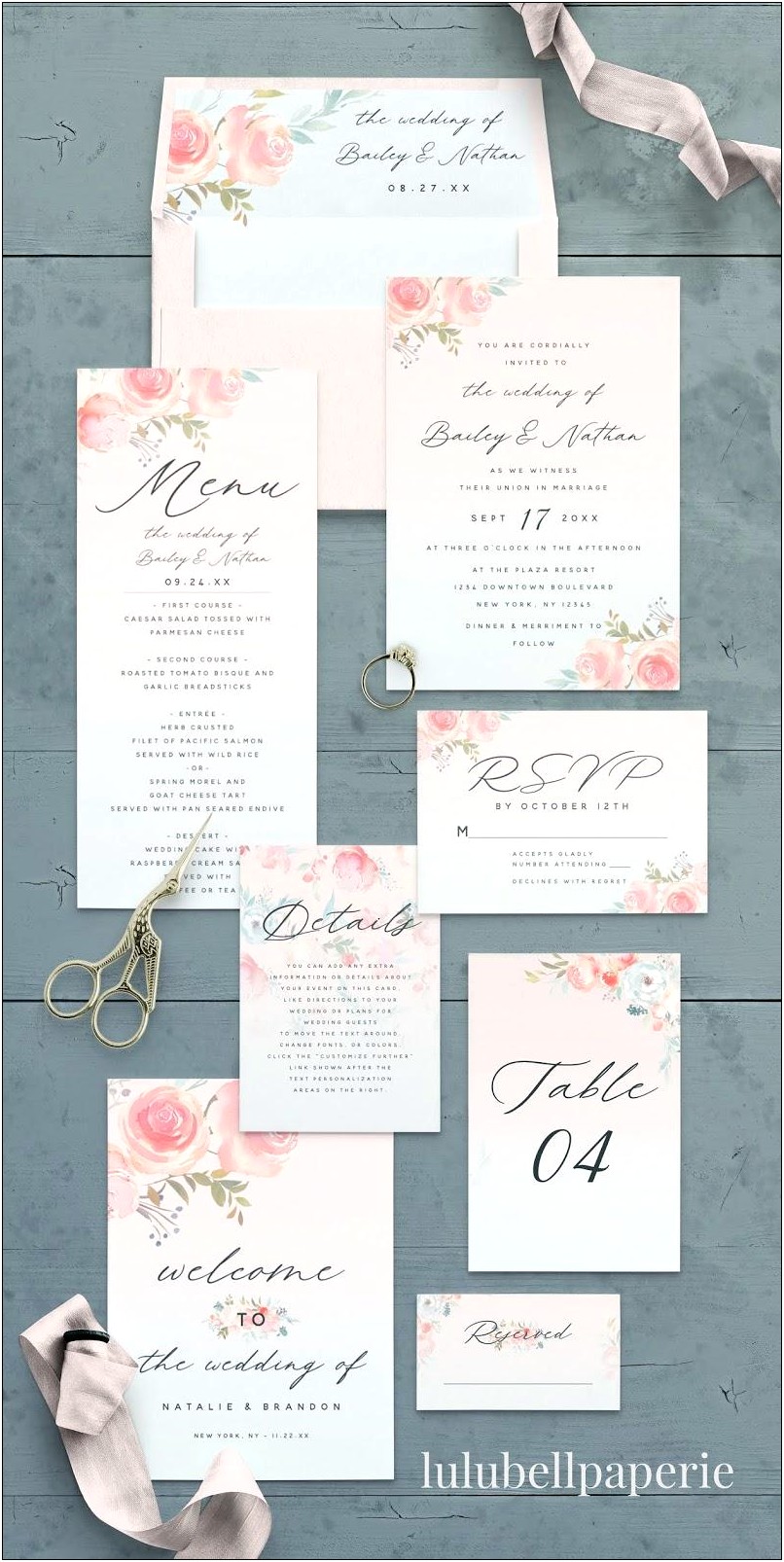 Free Printable Wedding Inserts For Invitations