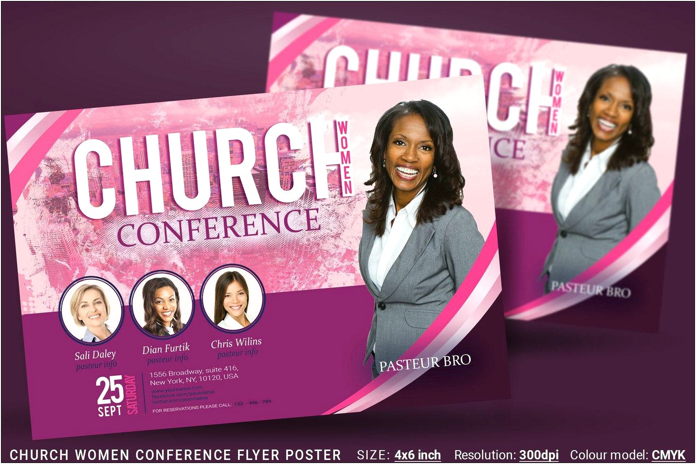 Free Printable Women's Conference Flyer Template Free