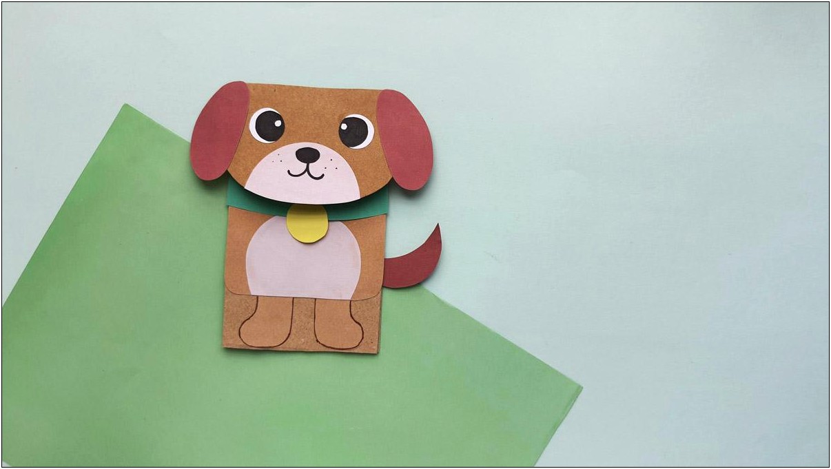 Free Printalbe Paper Bag Puppet Templates Pets