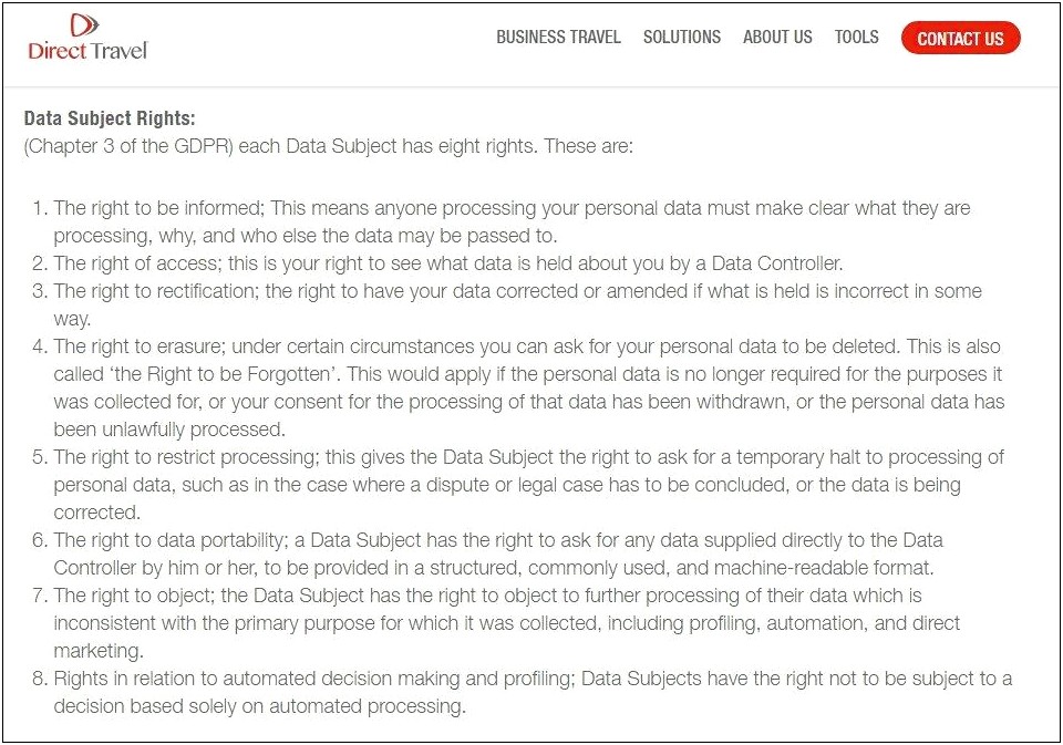 Free Privacy Policy Template Uk Gdpr