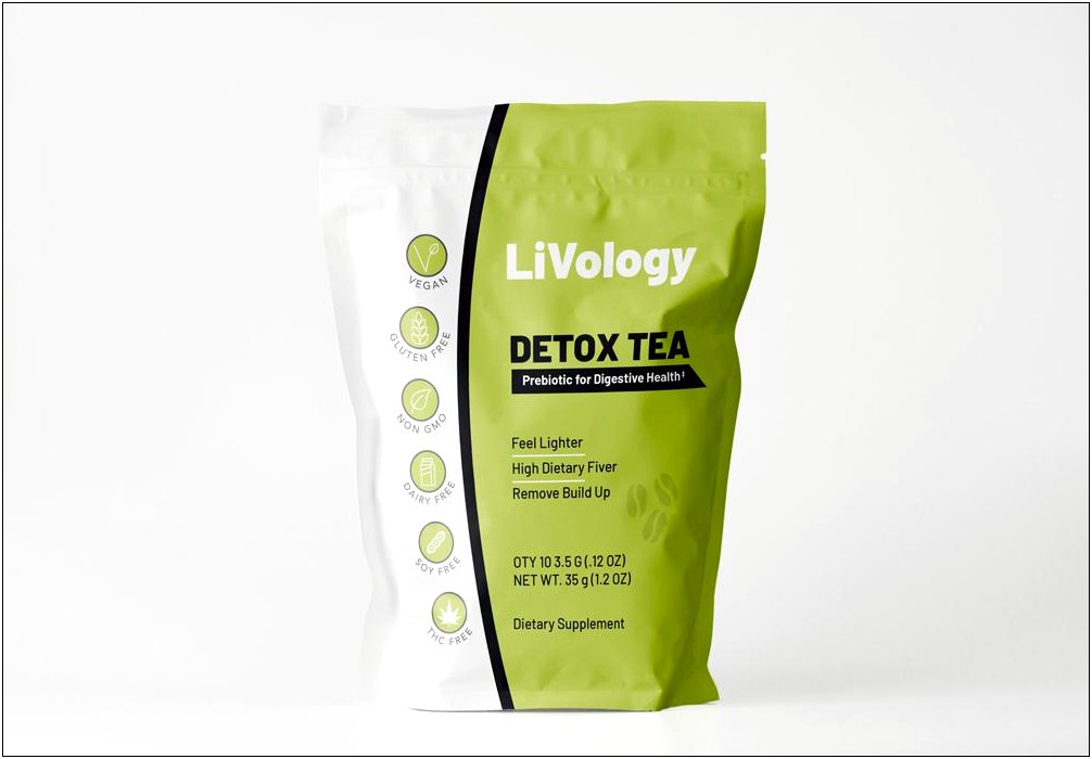 Free Product Label Templates Ai Detox Tea