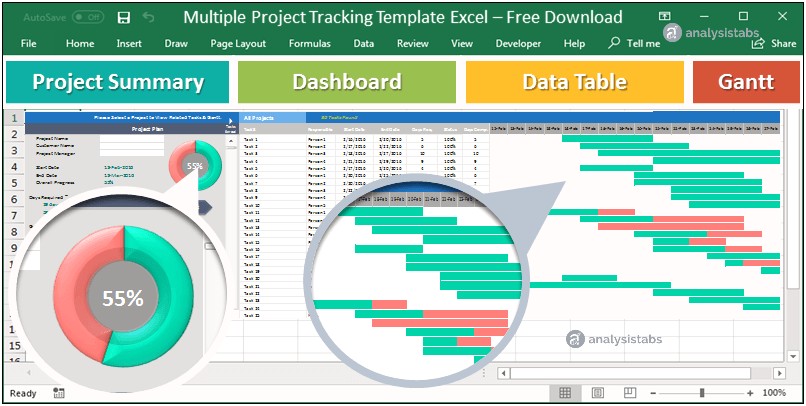 Free Project Execution Plan Template Excel