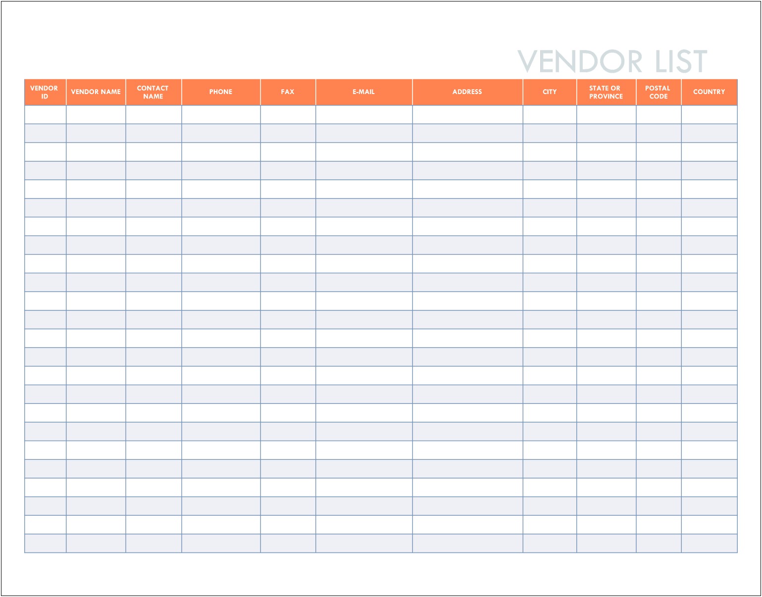 Free Purchase Order Template Google Docs