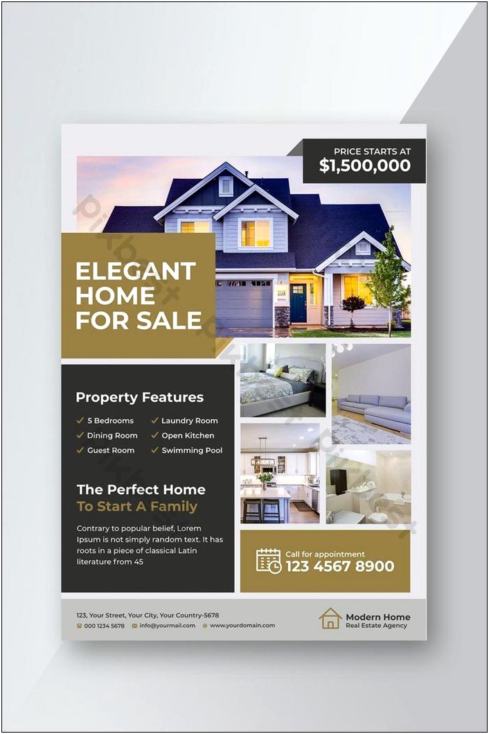 Free Real Estate Flyer Templates For Word