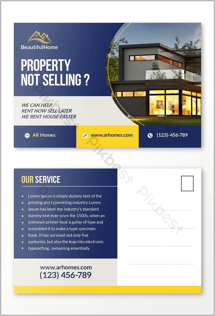 Free Real Estate Open House Postcard Templates