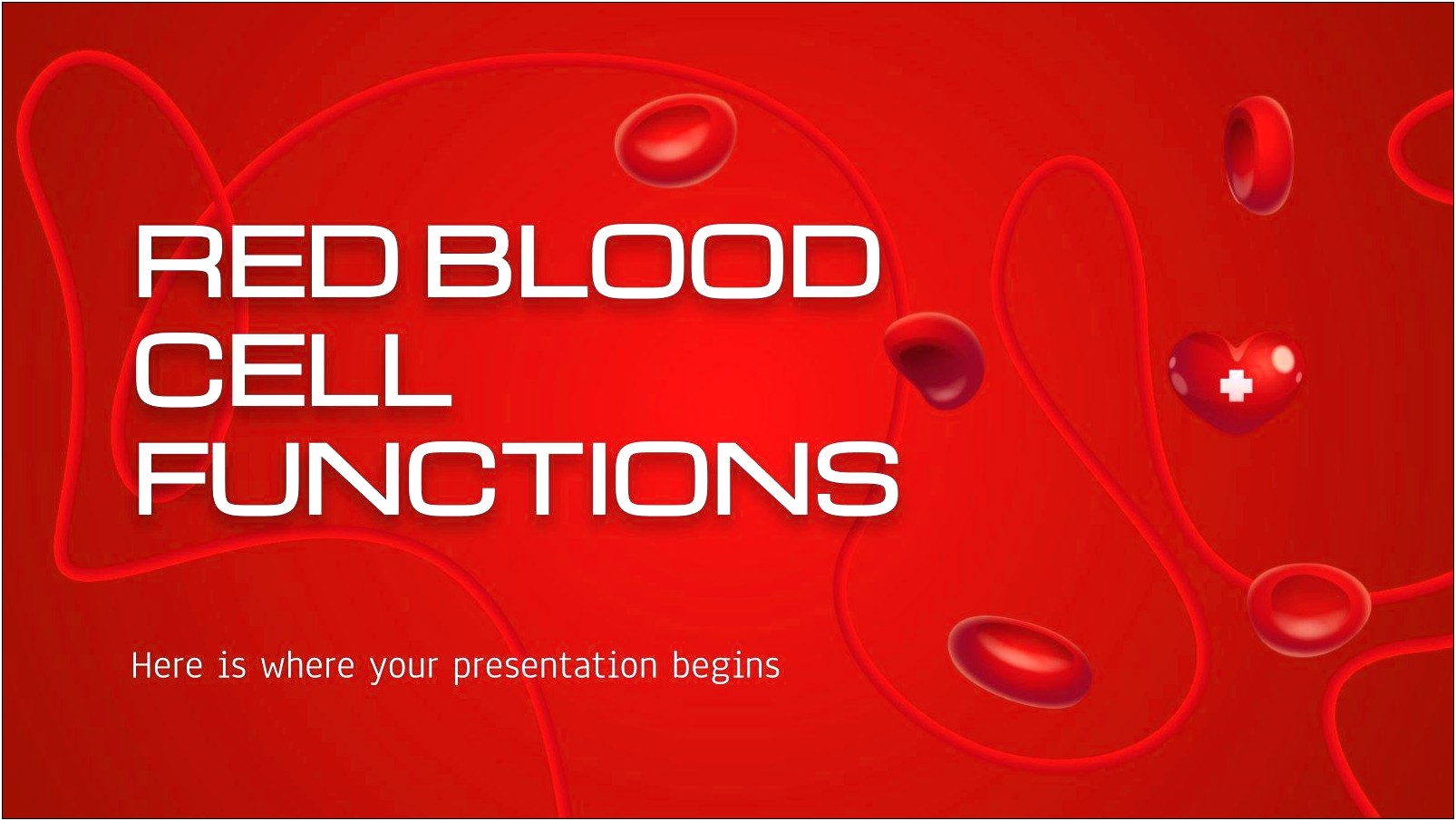 Free Red Blood Cell Powerpoint Template