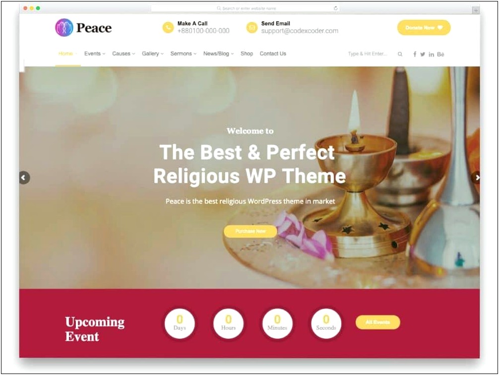 Free Religious Blog Templates Download Html And Css