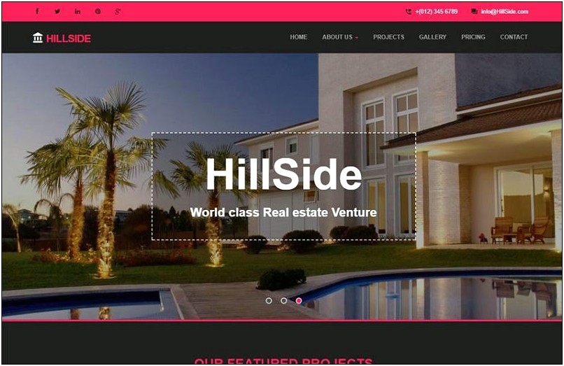 Free Responsive Html Templates For Real Estate