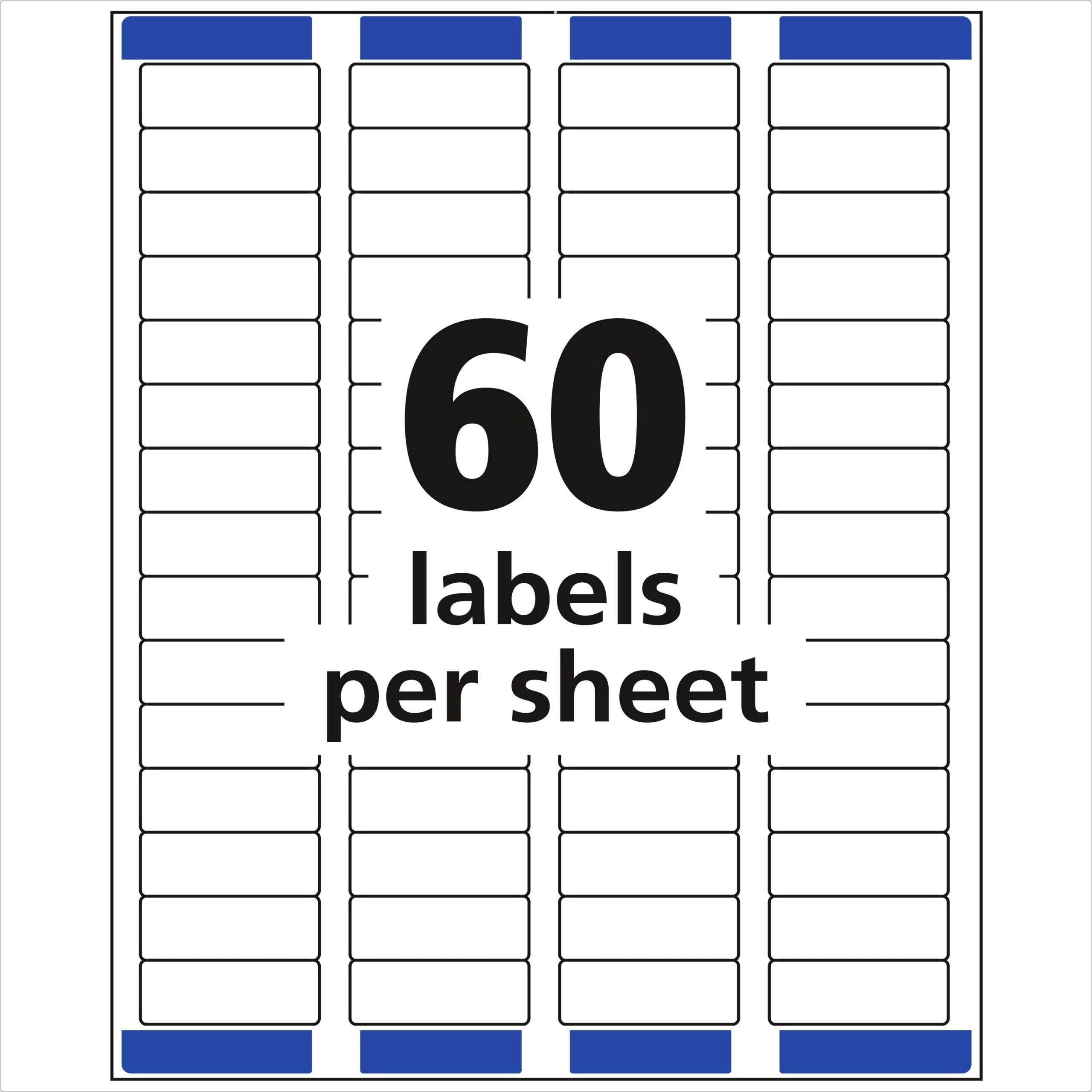 Free Return Address Label Templates 80 Per Sheet
