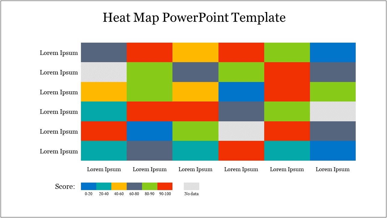 Free Risk Heat Map Template Powerpoint