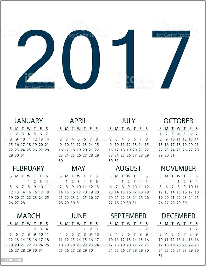 Free Save The Date Calendar Template 2017