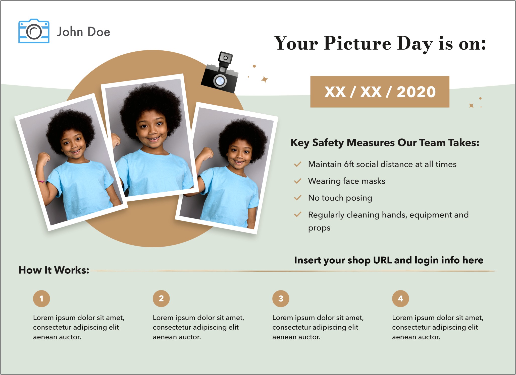 Free School Picture Day Flyer Template