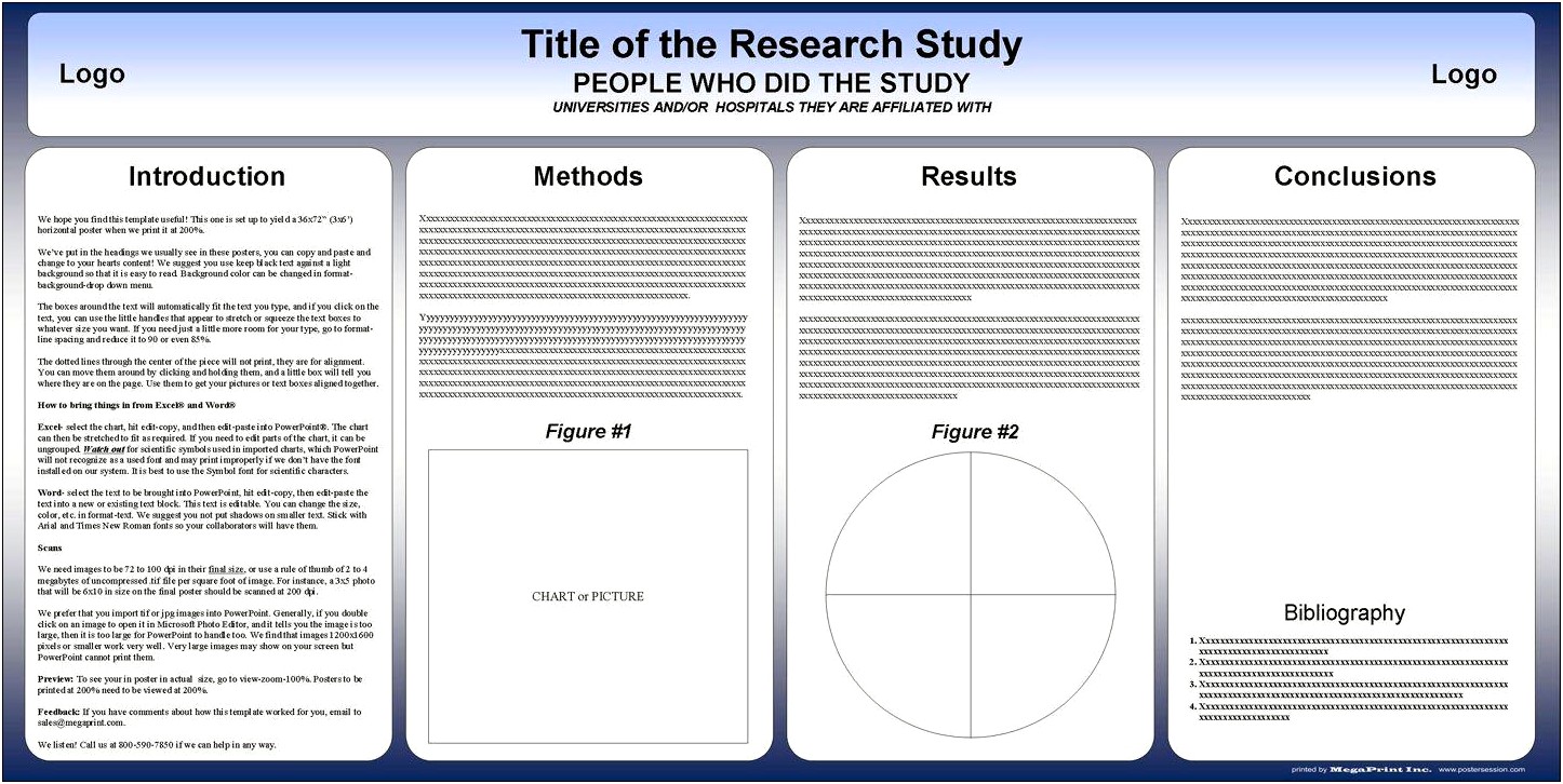 Free Scientific Research Powerpoint Poster Presentation Templates