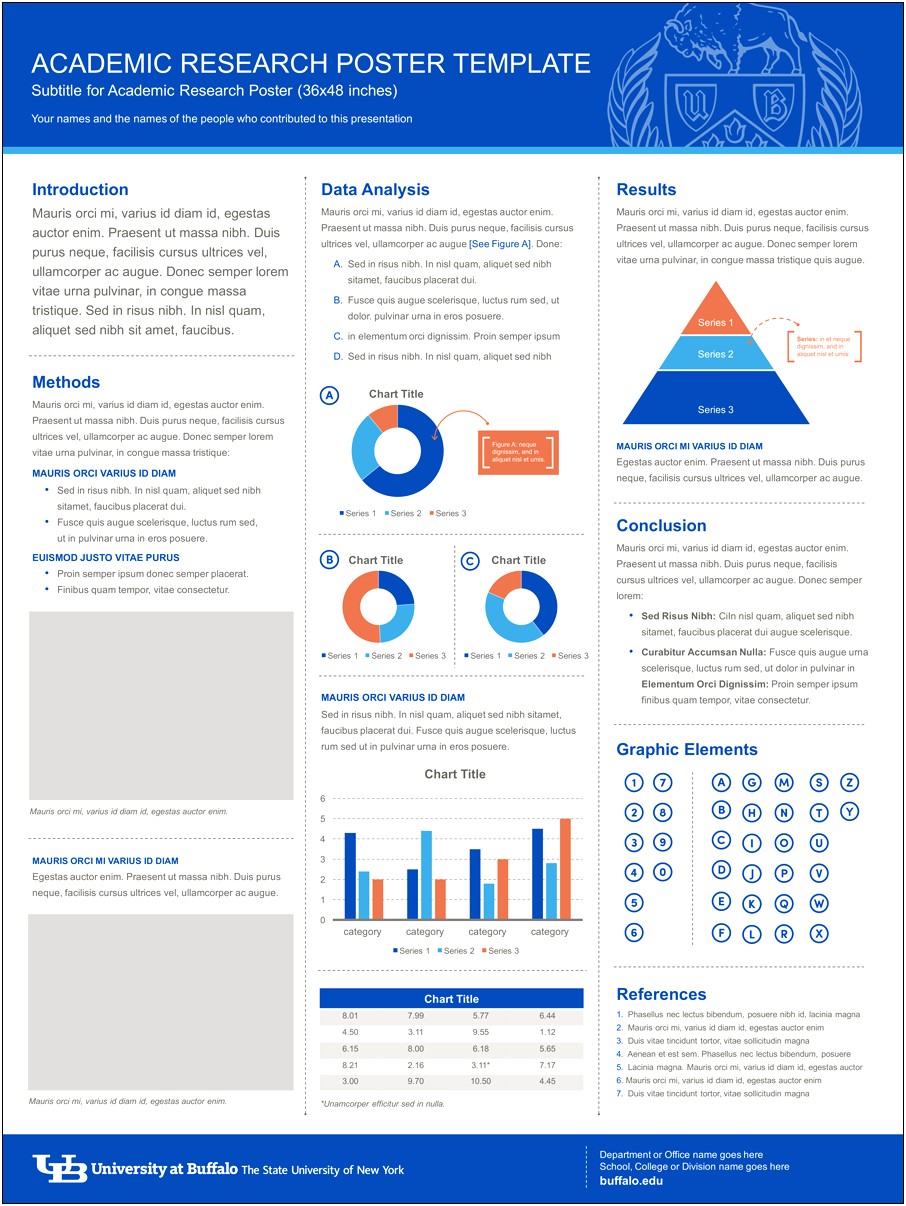 Free Scientific Research Powerpoint Poster Template
