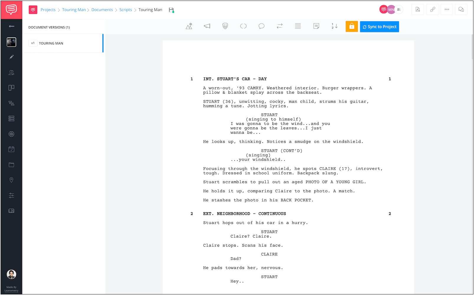 Free Script Writing Template For Word