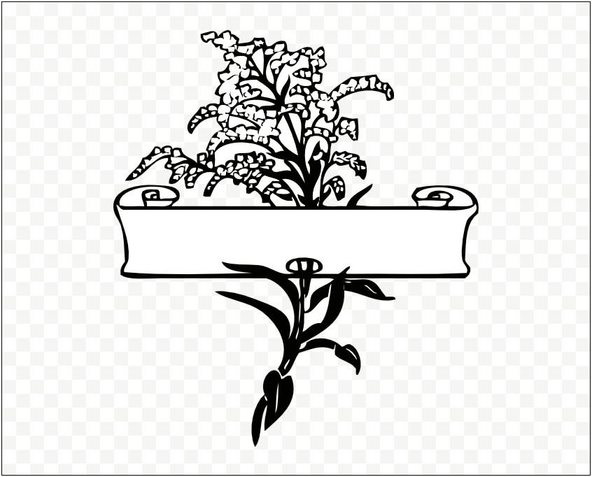 Free Scroll Clipart For Wedding Invitations