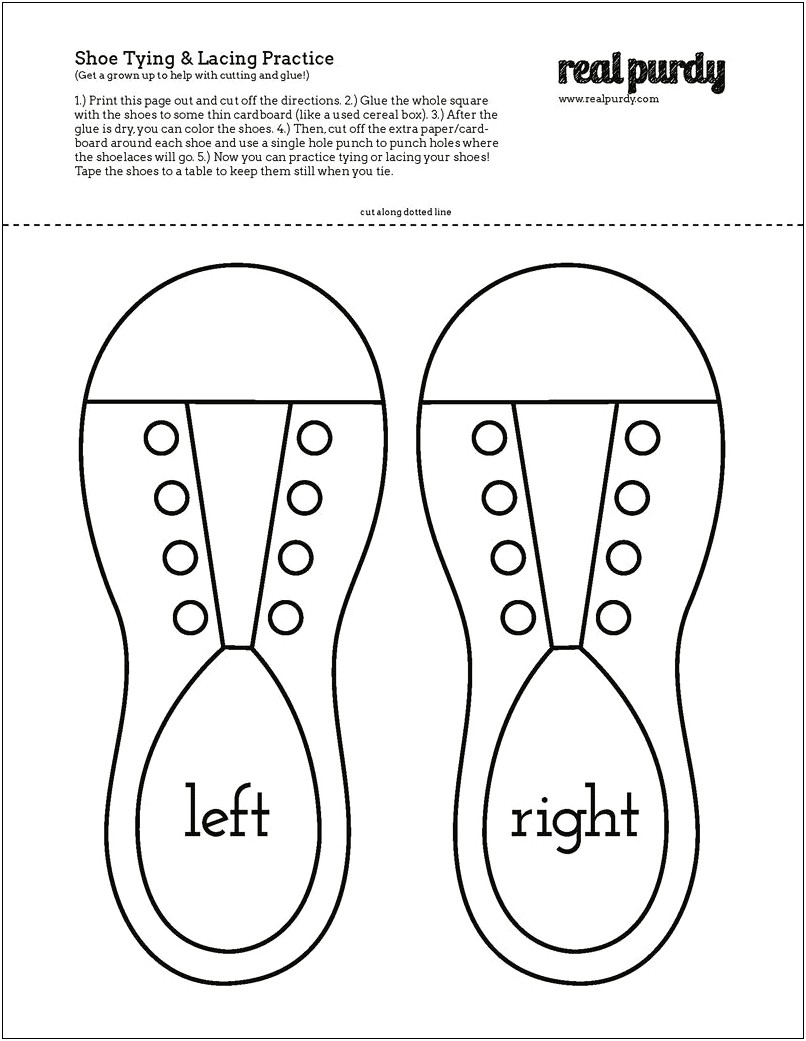 Free Shoe Templates For Card Making
