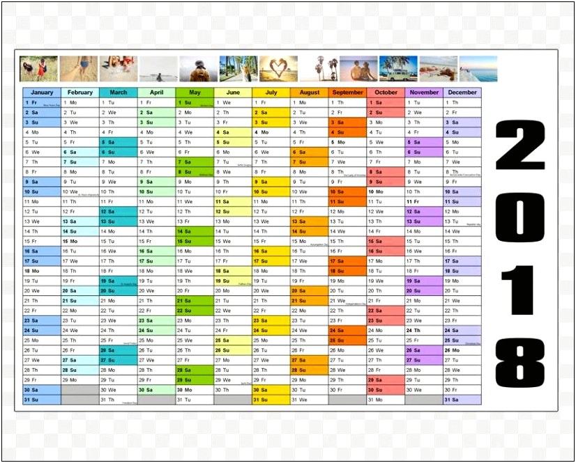 Free Social Media Calendar Template 2018 Excel