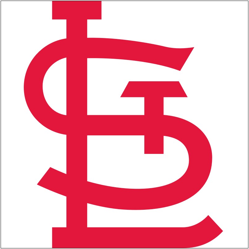 Free St Louis Cardinals Cut Out Template