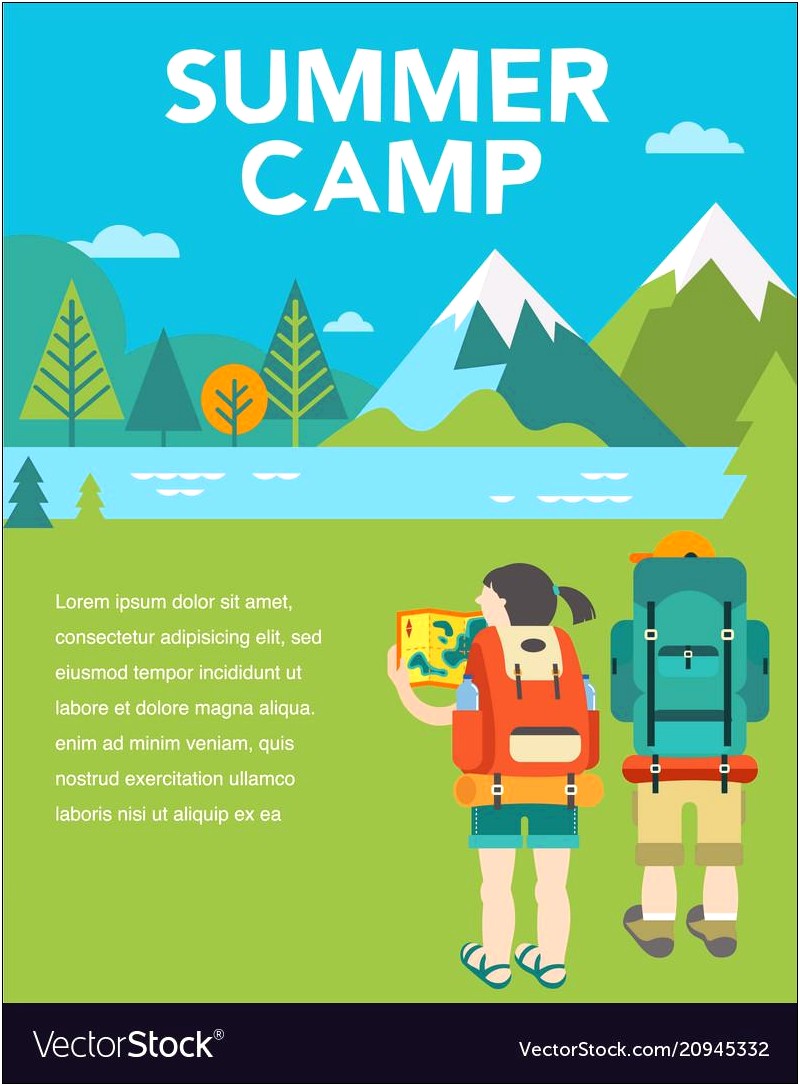 Free Summer Camp Flyer Template Word