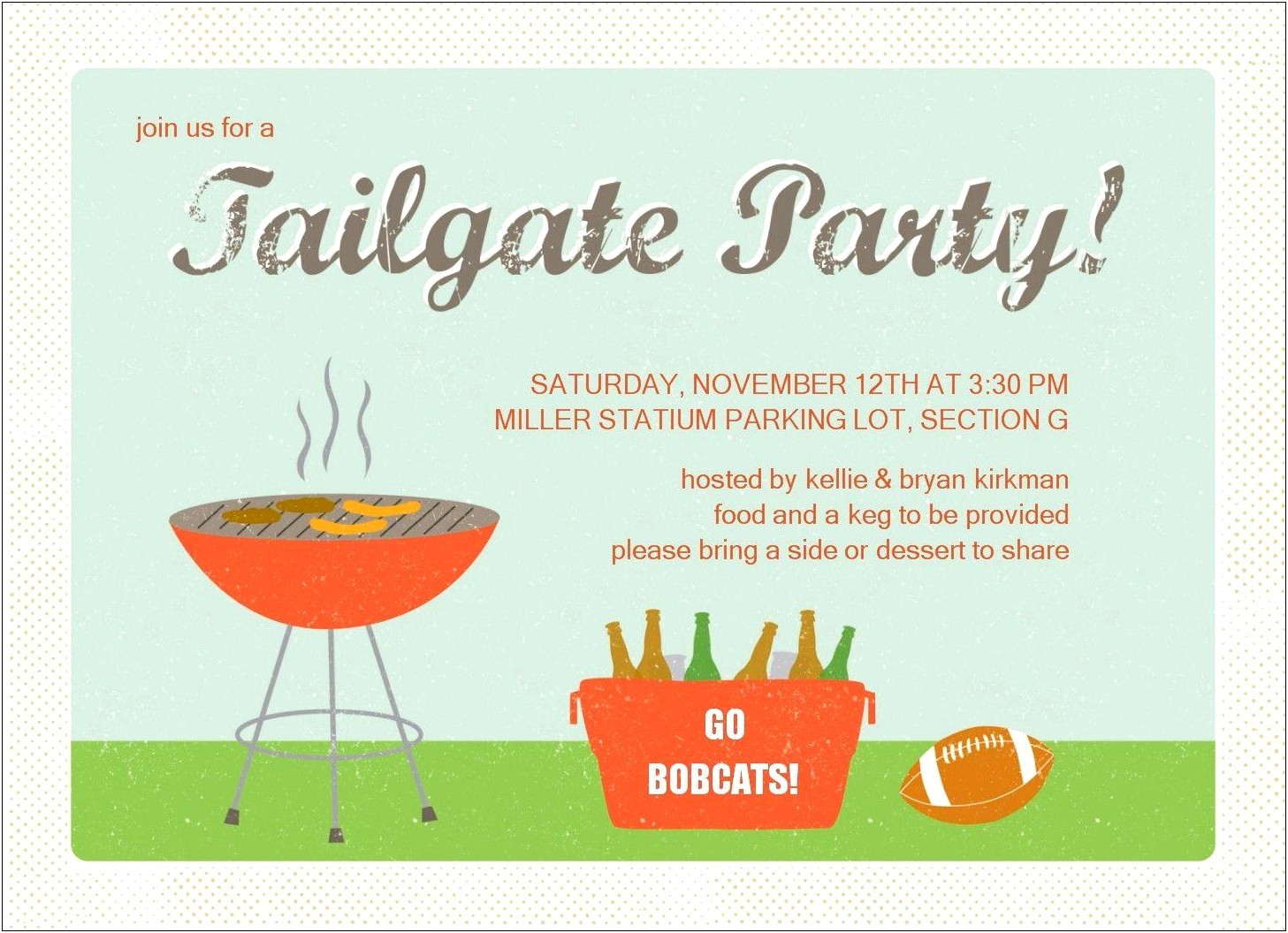 Free Super Bowl Tailgate Invitations Templates To Download