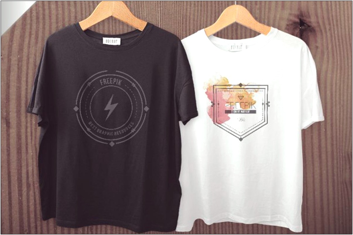 Free T Shirt Design Mockup Templates