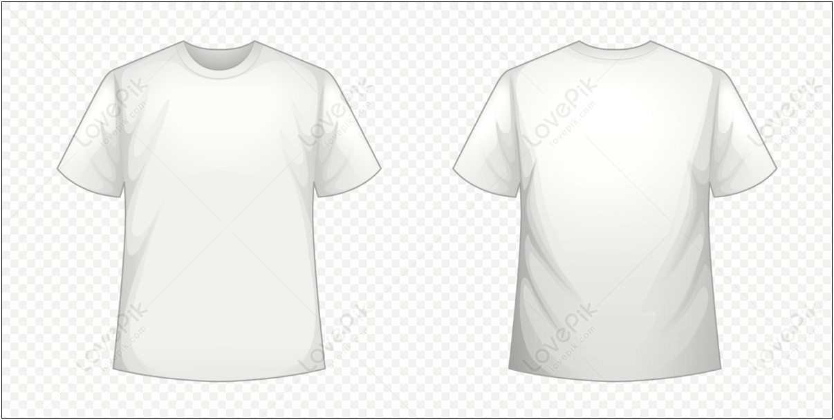 Free T Shirt Vector Template Illustrator