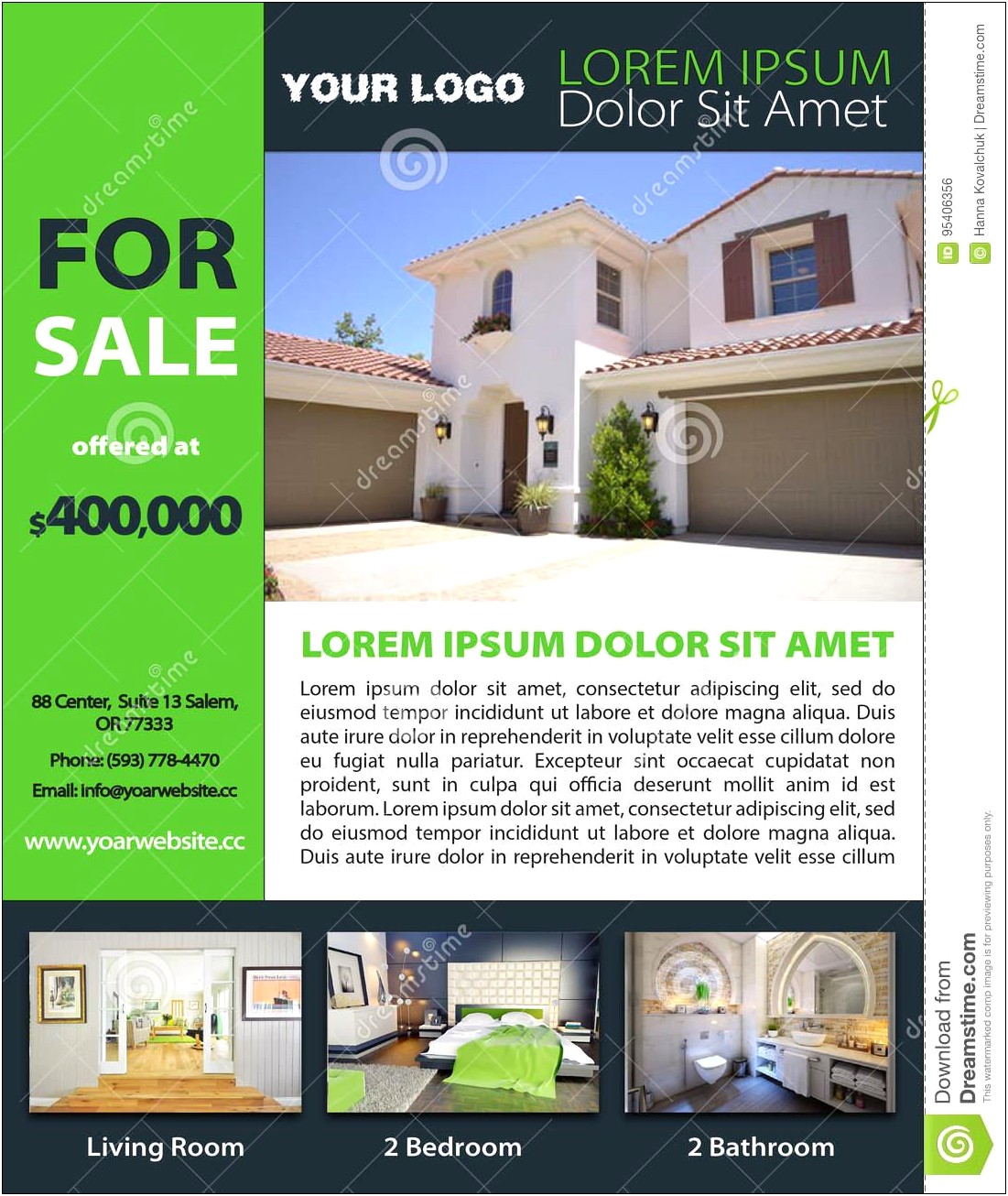 Free Template 0f Brochore For Home Sale