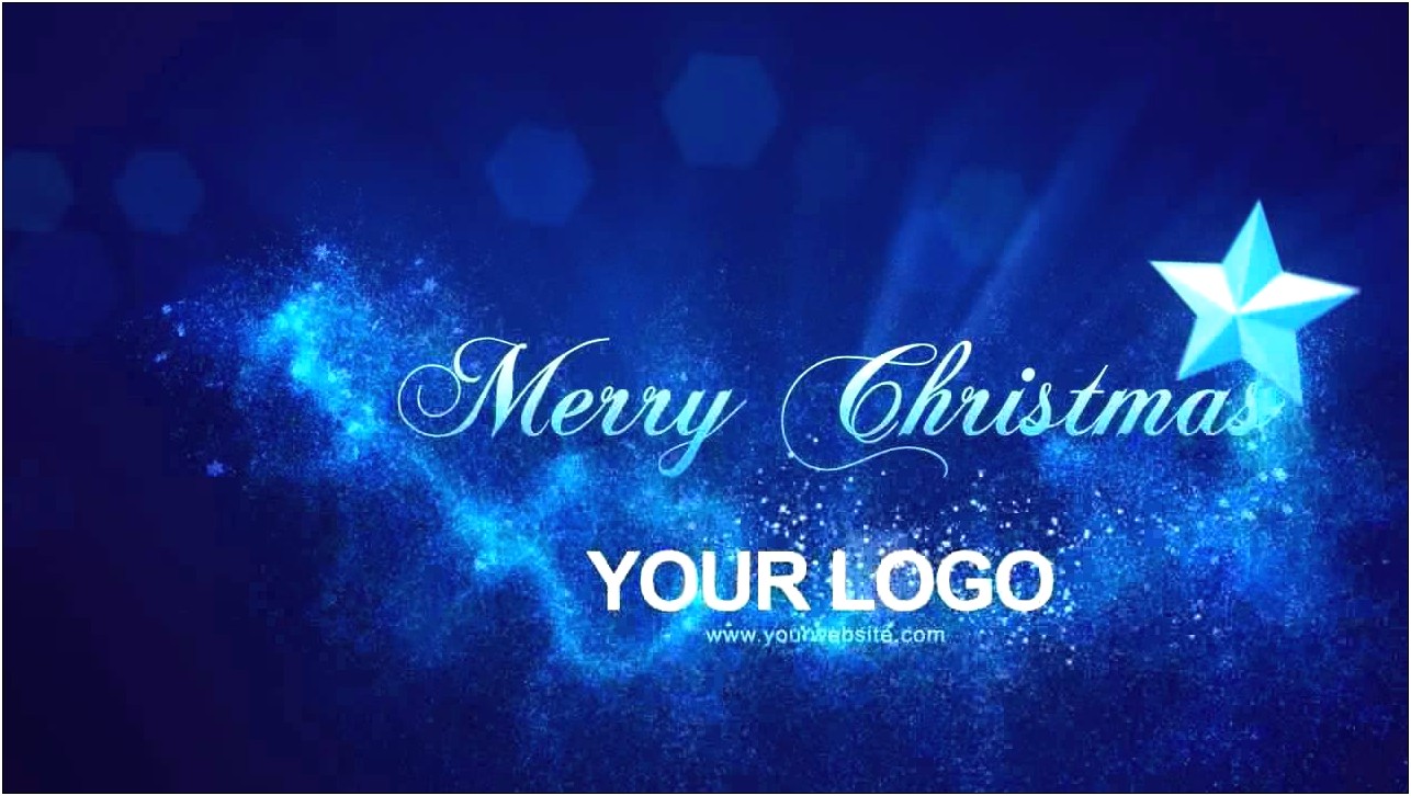 Free Template After Effects Merry Christmas