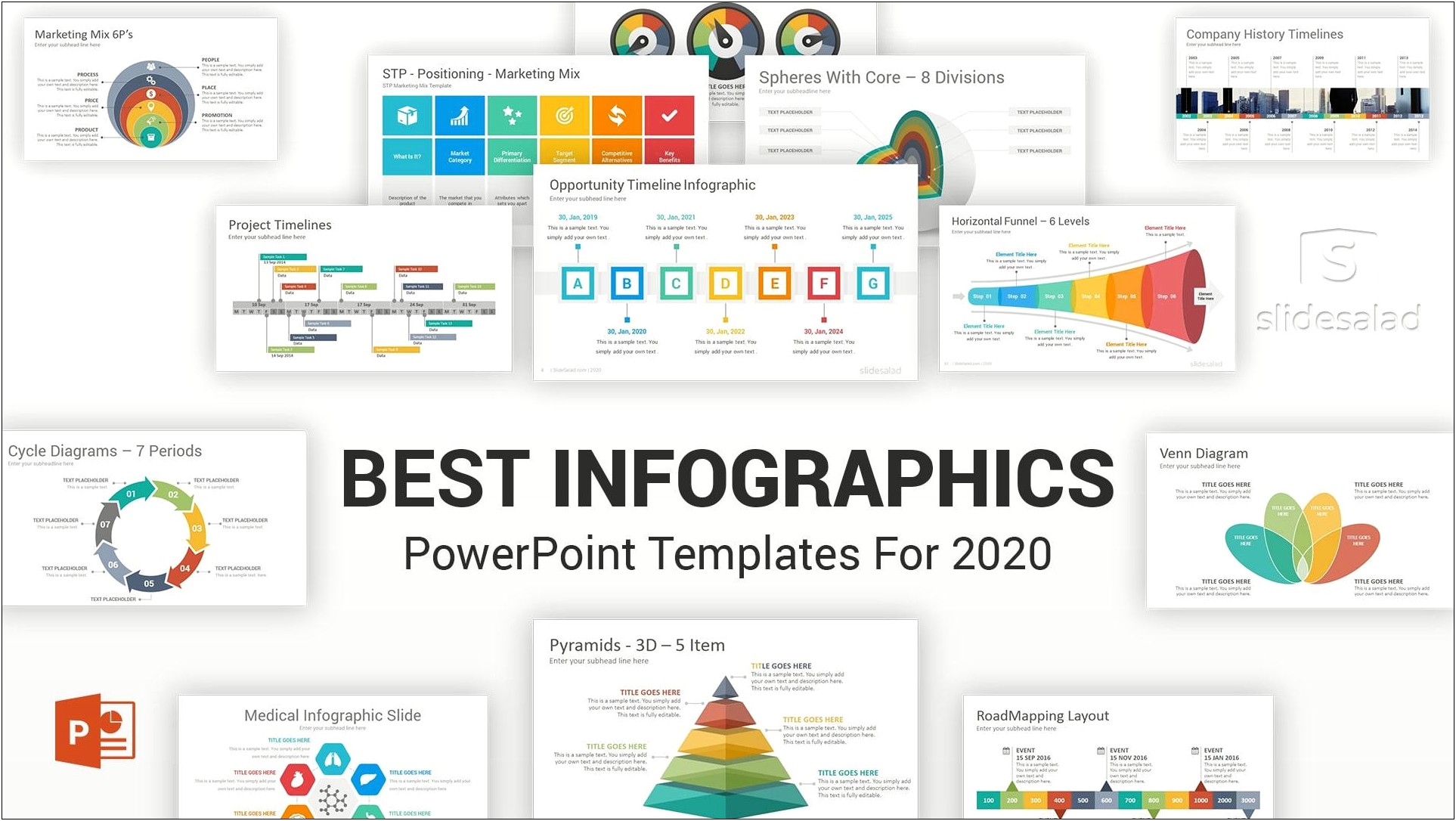Free Template Easily Create Infographics In Powerpoint