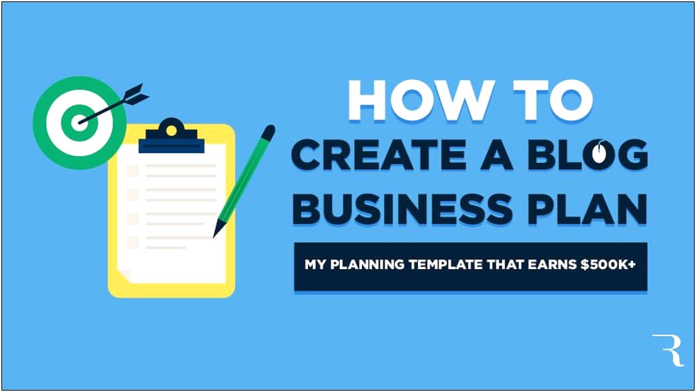 Free Template For A Small Business Plan