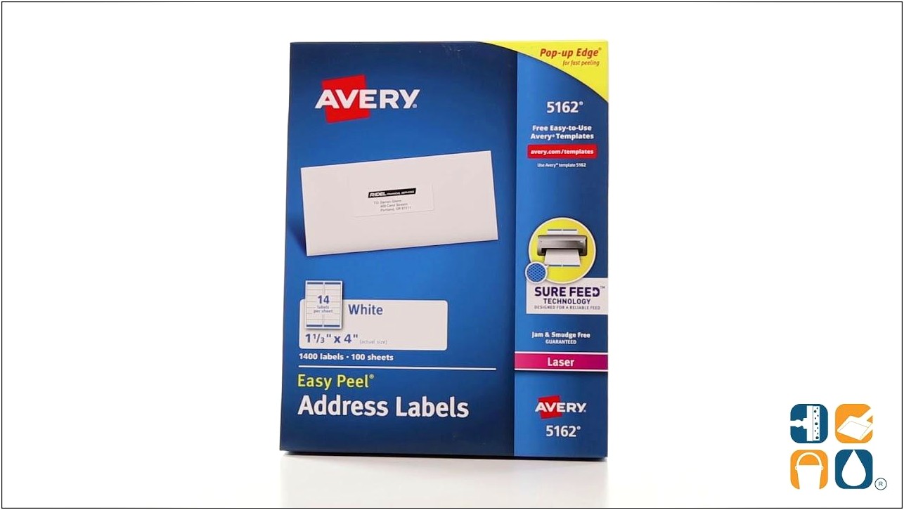Free Template For Avery 5162 Labels