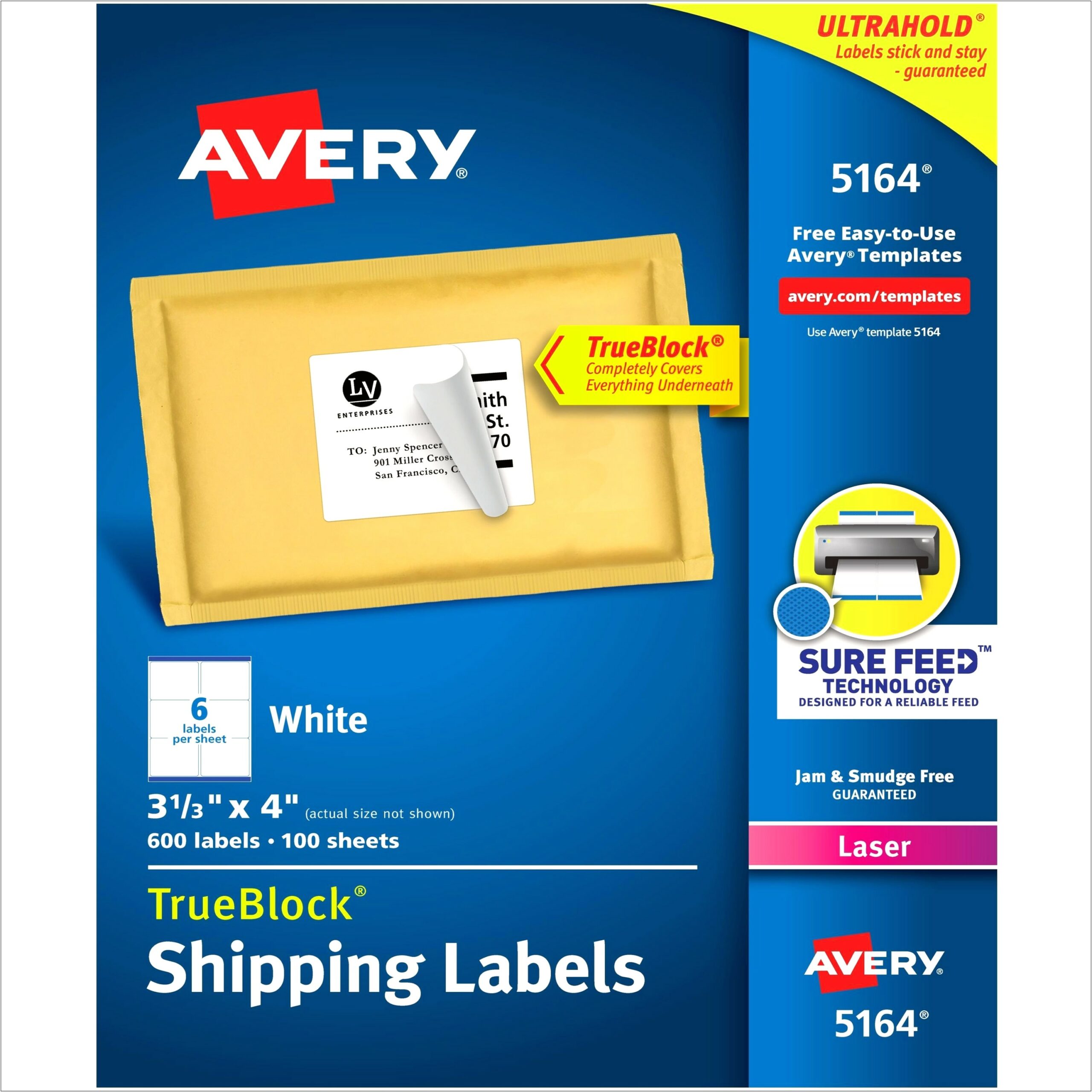 Free Template For Avery 5195 Labels