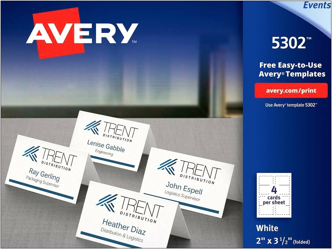 Free Template For Avery 8371 Business Cards