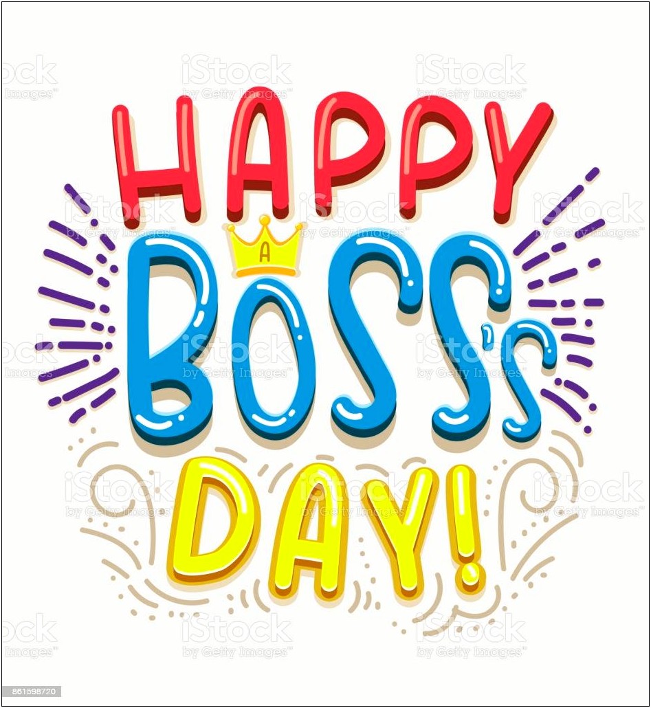 Free Template For Boss Day Funny Card