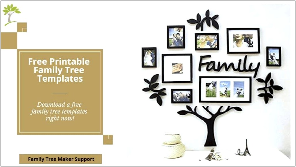 Free Template For Family Tree Downloadable Free