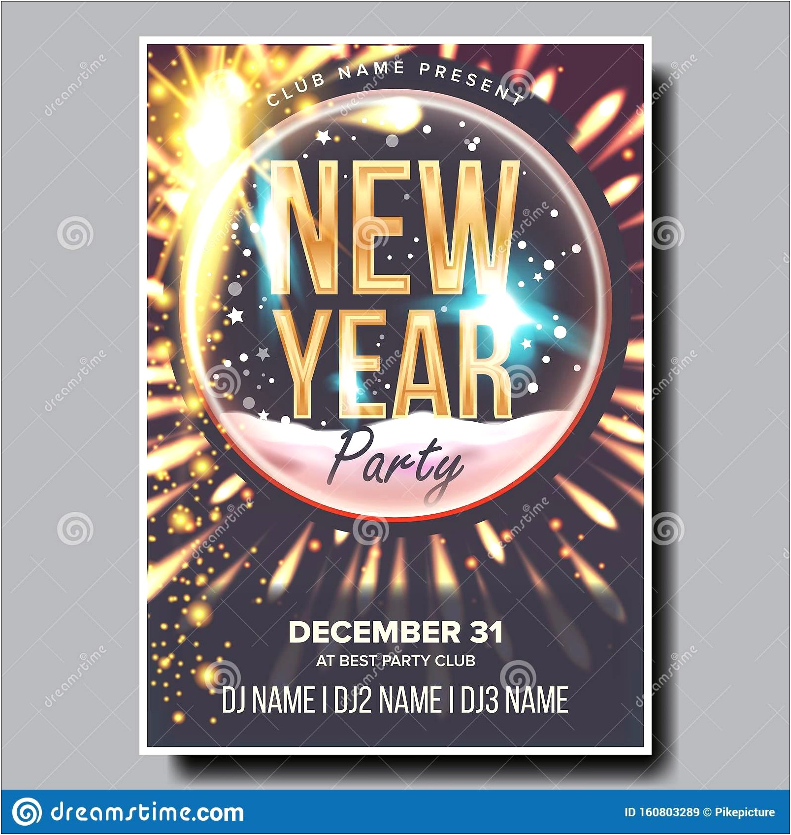 Free Template For Holiday Party Flyer