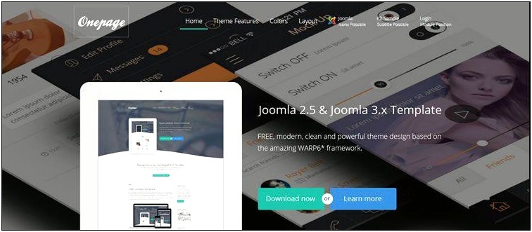 Free Template For Joomla 3.3 6