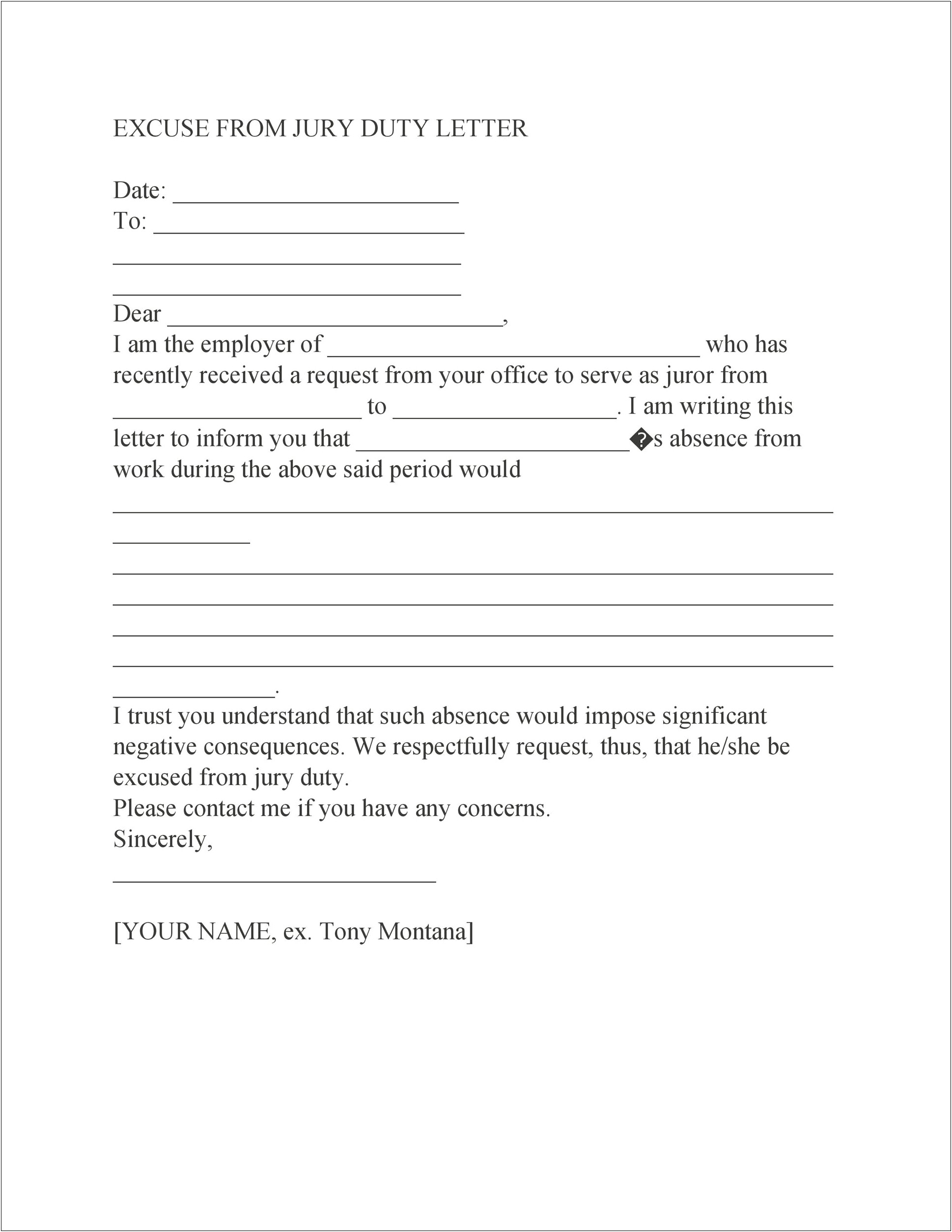 Free Template For Letter To Judge For Ticket
