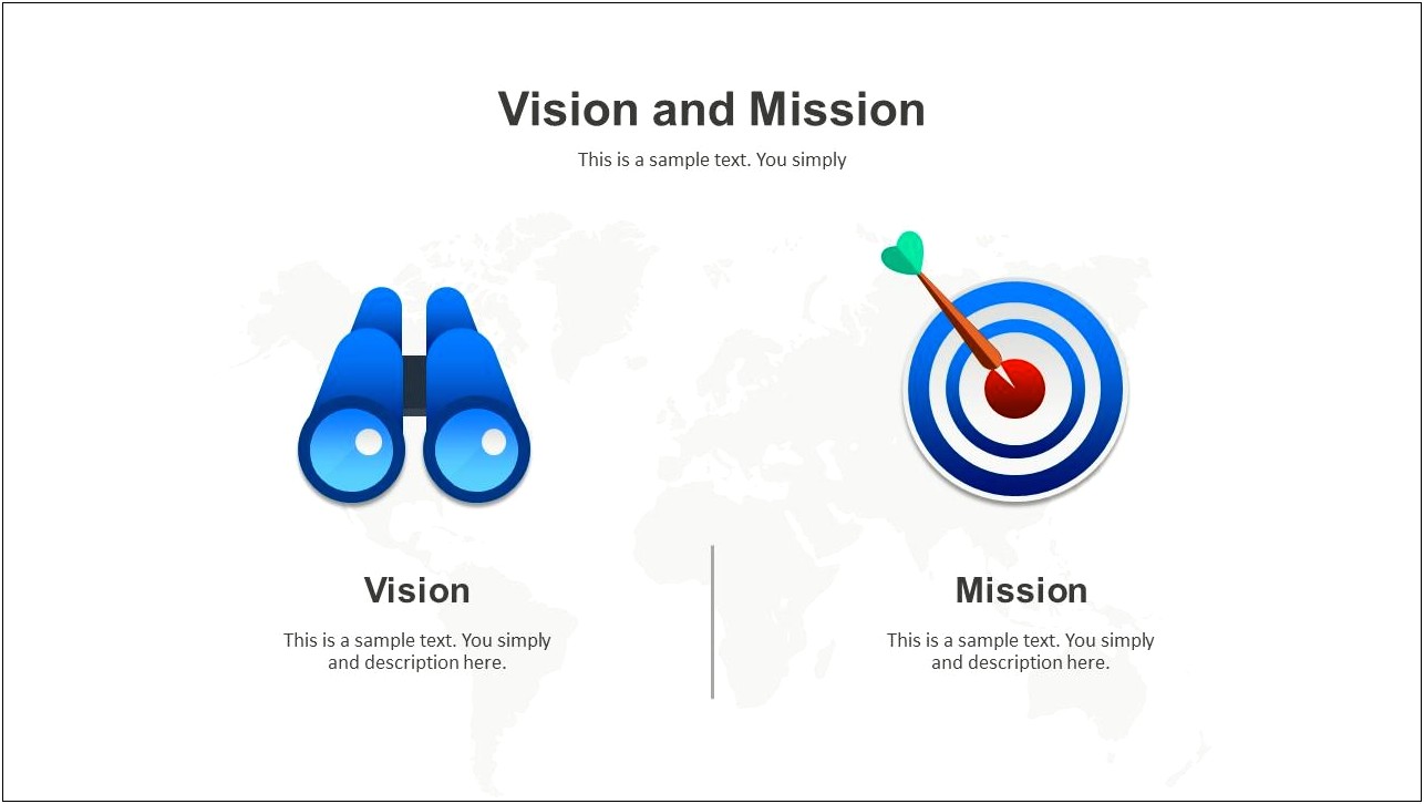 Free Template For Mission Vision Values Powerpoint