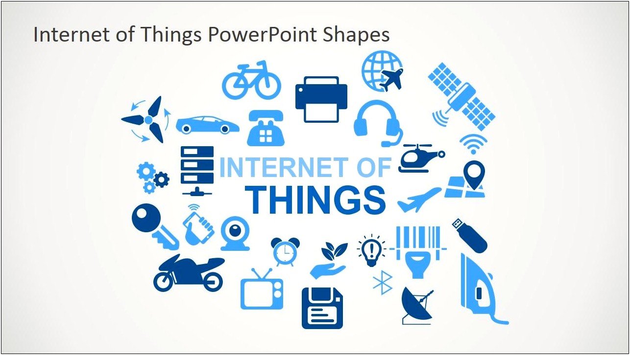 Free Template For Powerpoint Slides For Iot