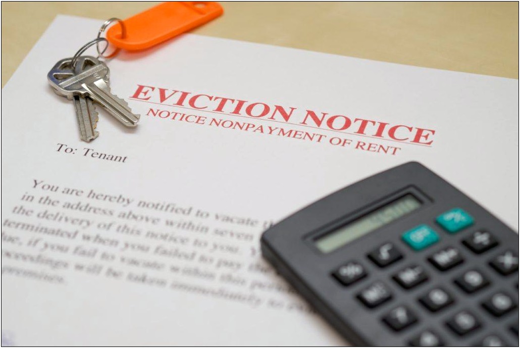 Free Template For Pre Eviction Notice Template
