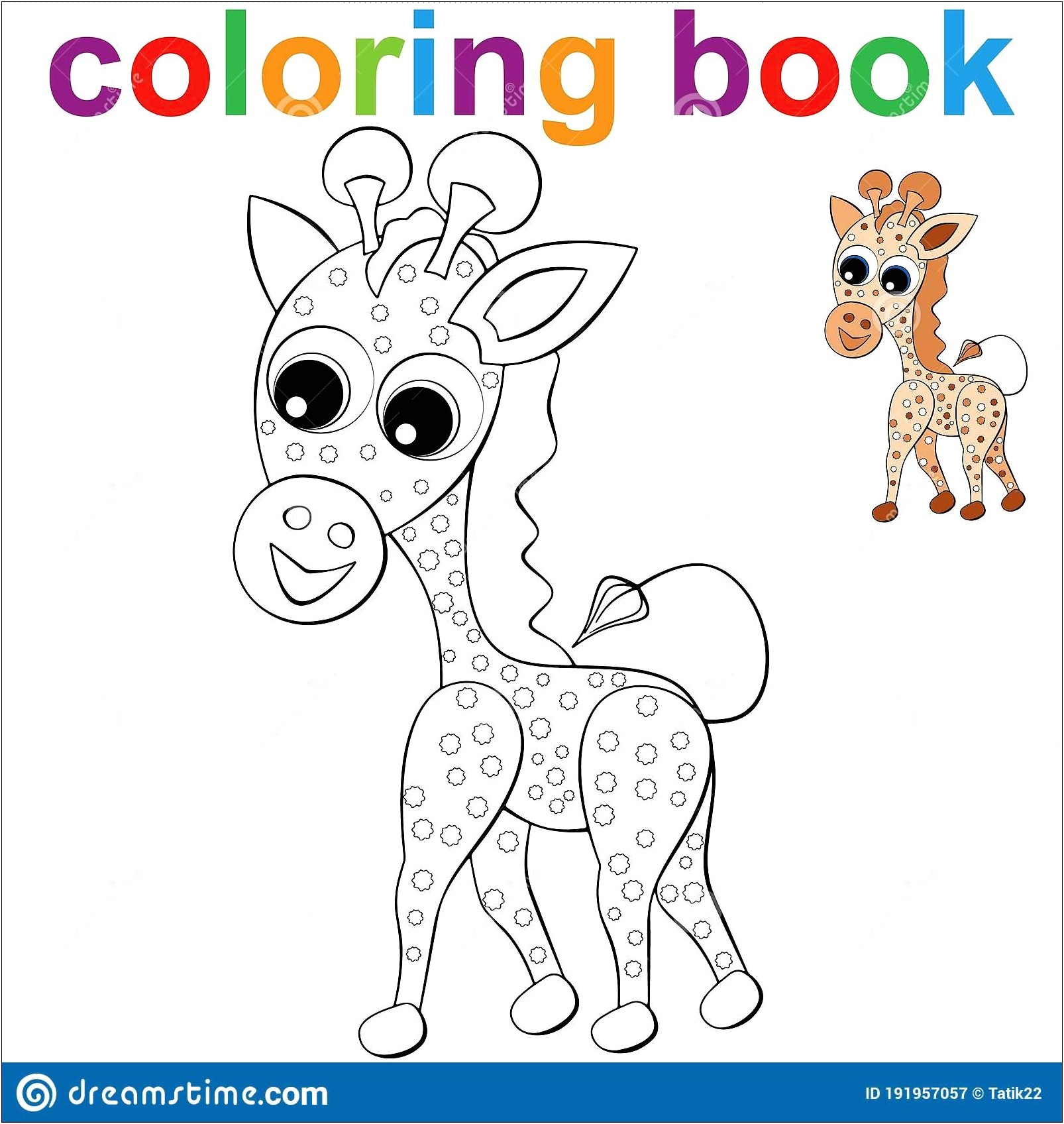 Free Template Of A Children's Coloring Book