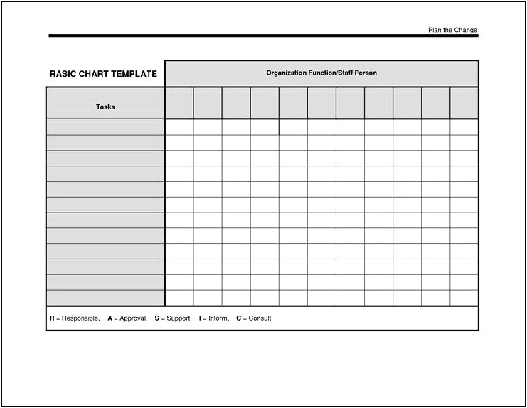 Free Template To Create A Table Chart