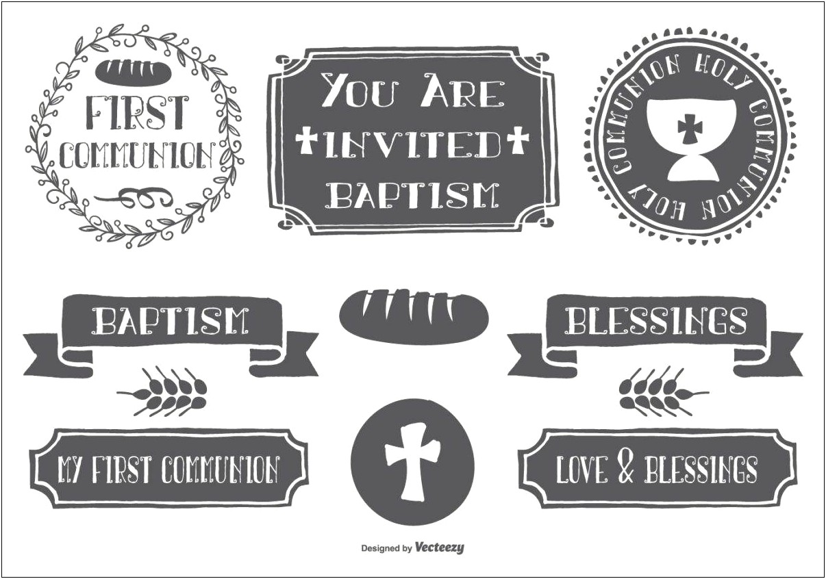 Free Templates For First Communion Banners