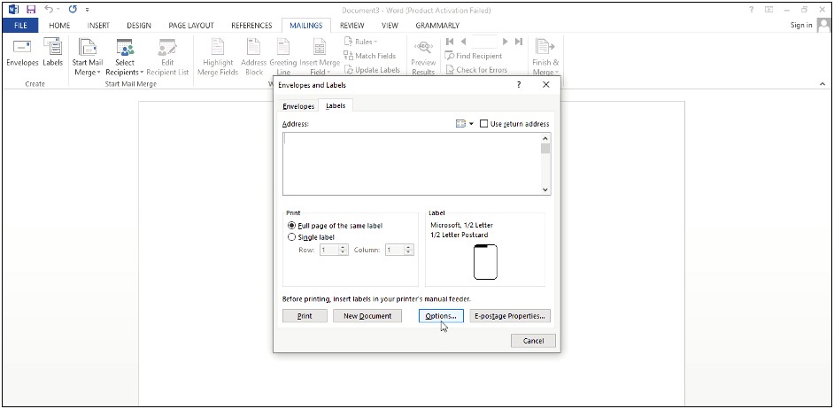 Free Templates For Labels In Microsoft Word